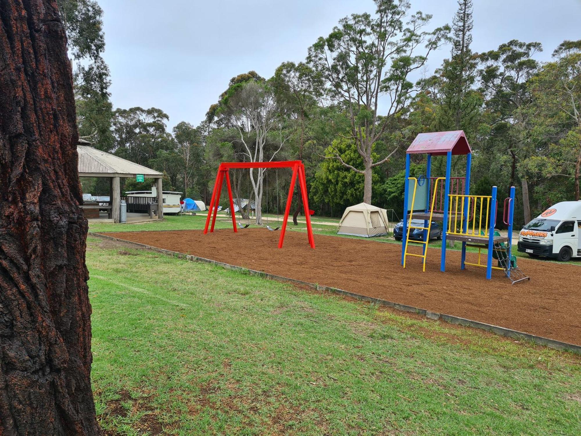 Mallacoota'S Shady Gully Caravan Park Exterior foto
